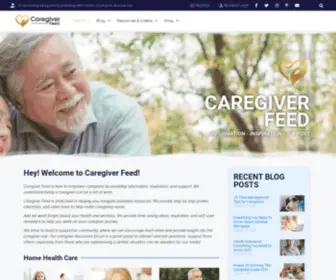 Caregiverfeed.com(Caregiver Feed) Screenshot