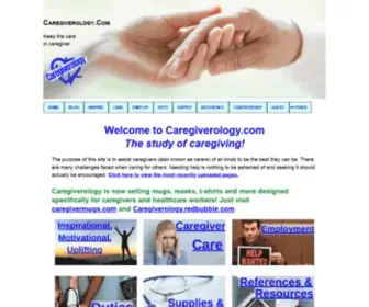 Caregiverology.com(A Place For Caregivers) Screenshot