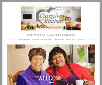 Caregiverskitchen.net(Caregivers Kitchen) Screenshot