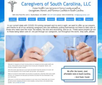 Caregiverssc.com(Home health care) Screenshot