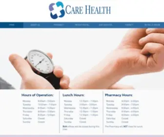 Carehealth.net(Medical Office whose mission) Screenshot