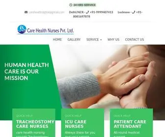Carehealthathome.com(Care Health) Screenshot