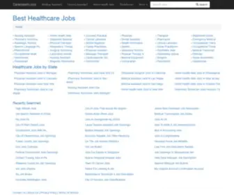 CarehealthJobs.com(Top-rated , Hottest Healthcare Jobs) Screenshot