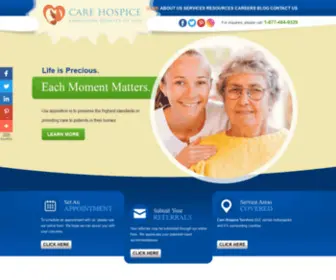 Carehospice.us(Our aspiration) Screenshot