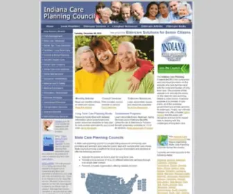 Careindiana.org(The Indiana Care Planning Council) Screenshot