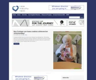 Careindustrynews.co.uk(Care Industry News) Screenshot