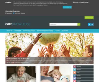 Careknowledge.com(CareKnowledge Home) Screenshot