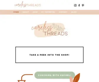 Carelessthreads.com(Careless Threads) Screenshot