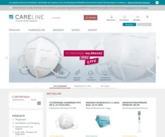 Careline-Shop.de(CareLine Pflegeshop) Screenshot