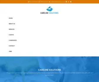 Carelinesolutions.co.uk(Careline Solutions) Screenshot