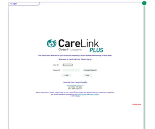 Carelinkplus.co.nz(ECPMS) Screenshot