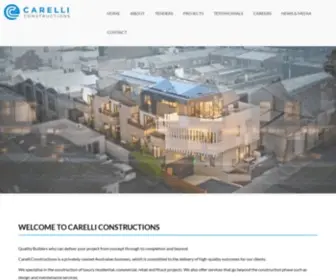 Carelliconstructions.com.au(Carelli Constructions) Screenshot