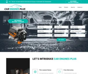 Carenginesplus.com(Car Engine Plus) Screenshot