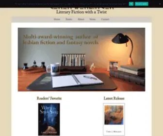 Carenwerlinger.com(Literary Fiction with a Twist) Screenshot