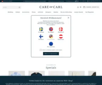 Careofcarl.de(Herrenkleidung) Screenshot