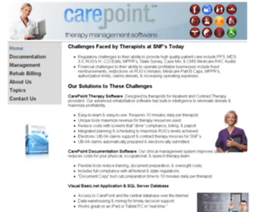 Carepointsoftware.com(Website Disabled) Screenshot