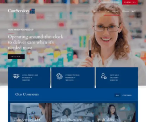 Careservicesllc.com(Nationwide Coverage) Screenshot