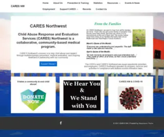 Caresnw.org(CARES NW) Screenshot