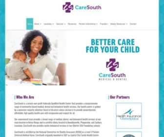 Caresouth.org(Caresouth Home) Screenshot