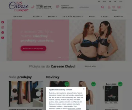 Caresse.cz(Caresse BraExpert) Screenshot