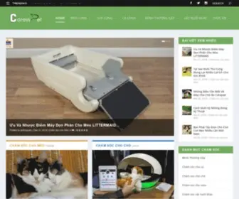 Caresspet.com(Chăm Sóc Thú Cưng) Screenshot
