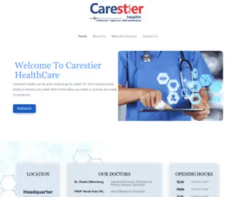 Carestierhealthcare.com(Carestier Health Care) Screenshot
