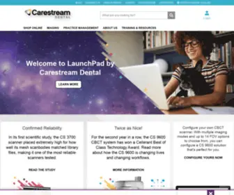 Carestreamdental.co.uk(Carestream Dental United Kingdom) Screenshot