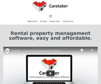 Caretaker.net.au(Rental property management software) Screenshot