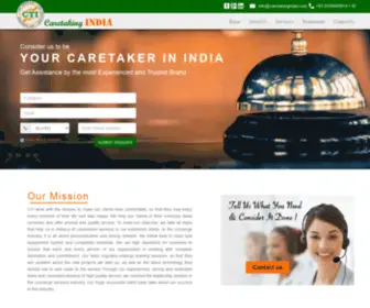 Caretakingindia.com(Caretaking India) Screenshot