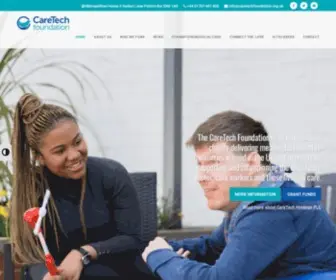 Caretechfoundation.org.uk(An independent grant) Screenshot