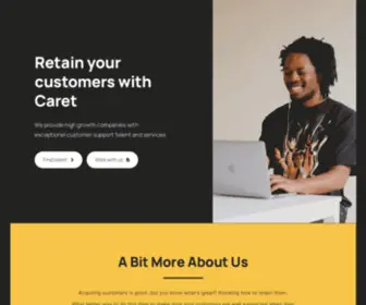 Carethq.com(Caret) Screenshot