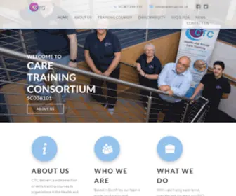 Caretrain.co.uk(CTC) Screenshot