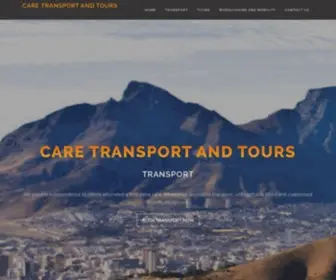 Caretransport.co.za(Care Transport and Tours) Screenshot