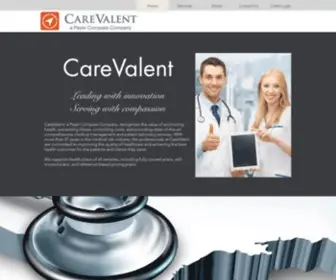 Carevalent.com(Case management) Screenshot