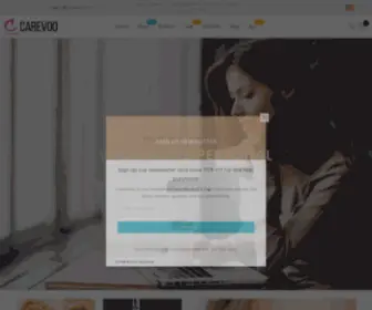 Carevoo.com(كيرفو هو متجر متخصص في جميع منتجات الصيدلية الفرنسية) Screenshot