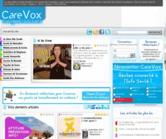 Carevox.fr(Carevox) Screenshot