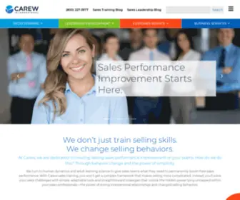 Carew.com(Carew International) Screenshot