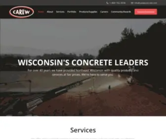 Carewconcrete.com(Carew Concrete) Screenshot