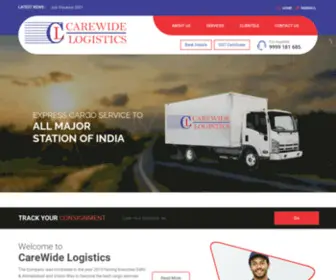 Carewidelogistics.com(Carewide Logistics) Screenshot