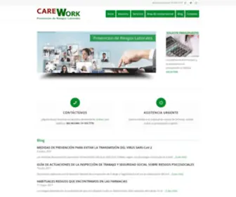 Carework.es(CareWork Prevención de Riesgos Laborales) Screenshot