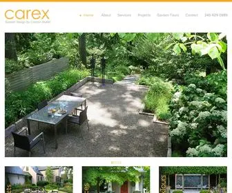 CarexDesign.com(Garden & Landscape Design Takoma Park) Screenshot