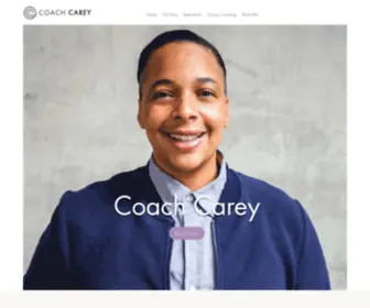 Careycoach.com(Coach Carey) Screenshot