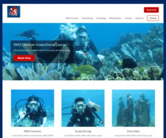 Careydivecenter.com(Carey Dive Center) Screenshot