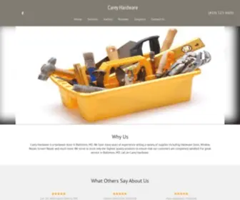 Careyhardware.net(Carey Hardware) Screenshot