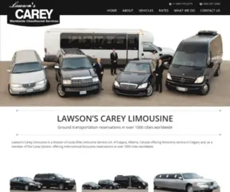 Careylimo.com(Lawson’s Carey Limousine) Screenshot