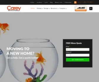 Careymoving.com(Moving Company) Screenshot