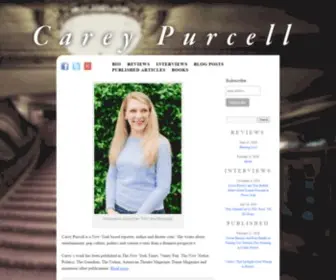 Careypurcell.com(Carey Purcell) Screenshot
