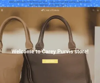 Careypurvis.com(Online shopping for Bags with free shipping) Screenshot