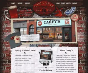 Careysbar.com(Carey's Bar) Screenshot