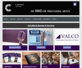 Carfacontario.ca(CARFAC Ontario My Title) Screenshot